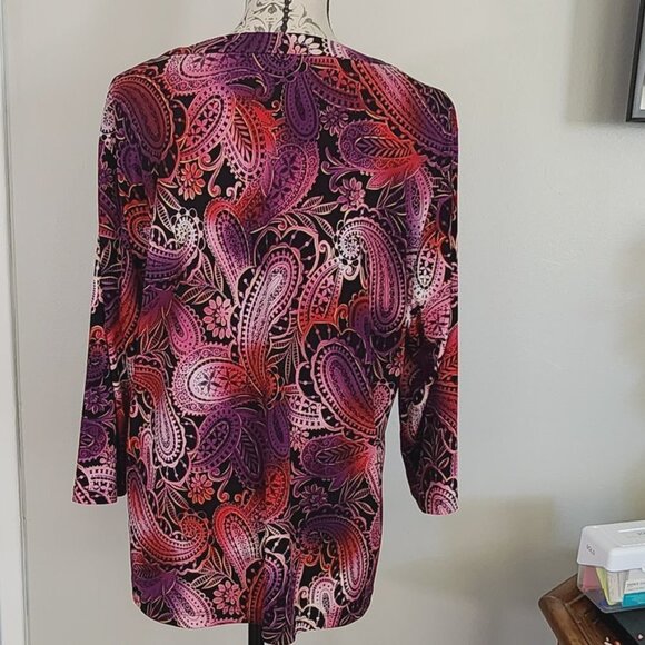 JM COLLECTION TOP - Picture 4 of 5